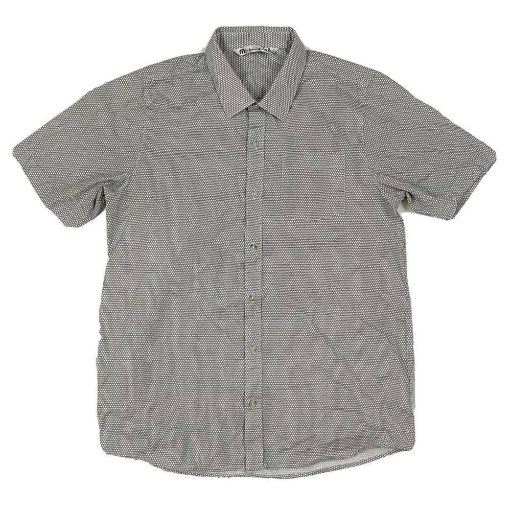 Travis Mathew Short Sleeve Button Front Golf Shirt‎